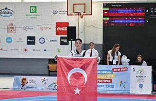 Bilecikli sporcu Avrupa’nın zirvesinde