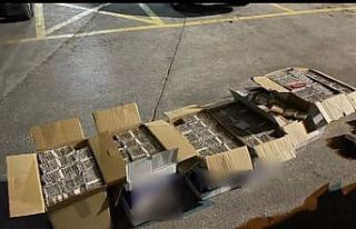 Bilecik’te 226 bin adet dolu makaron ele geçirildi