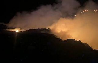 Bingöl’de çöplük alanda çıkan yangın söndürüldü