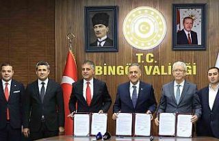 Bingöl’de okul yapım protokolü imzalandı