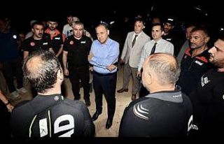 Bingöl’de serinlemek için baraja giren çocuk...