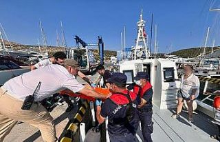 Bodrum ve Marmaris’te teknelerde yaralanan iki kişiye...