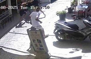 Bodrum’daki akraba kavgasının kamera görüntüleri...