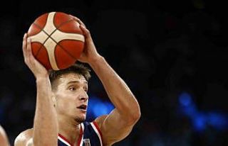 Bogdan Bogdanovic, Sırbistan’ın EuroBasket kadrosundan...