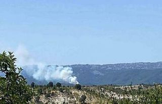 Bozyazı’da orman yangını