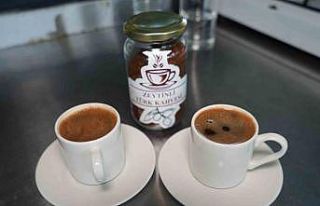 Bu da zeytinli Türk kahvesi