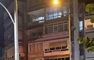Bursa’da sitede yangın paniği