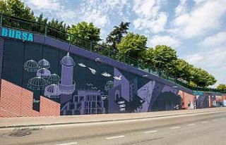Bursa’nın turizm haritası duvarlarda canlanıyor