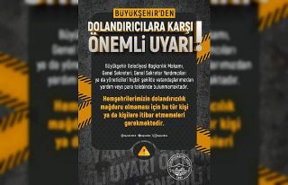 Büyükşehir’den ‘dolandırıcılara karşı’...