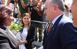 Büyükşehir’in ilk misafiri Bakan Bak oldu