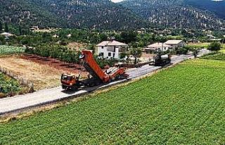 Çameli Belediyesi kendi imkanlarıyla kırsal mahalleleri...