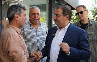 Canpolat vatandaşlarla buluşmayı sürdürüyor