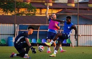 Çaykur Rizespor, Alanyaspor maçı hazırlıklarını...