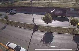 Cinayet gibi kaza kamerada