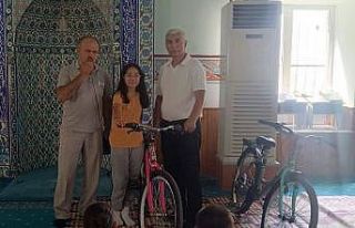 Çine’de Kur’an-ı Kerim’e geçen öğrencilere...