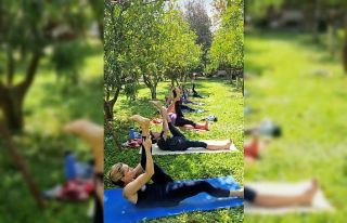 Çıralı’da yoga ve pilates buluşması