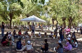 Çocuklar sanatla buluştu