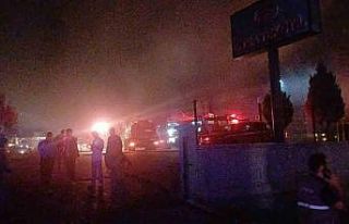 Çorum’da tekstil fabrikasında yangın