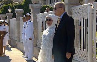 Cumhurbaşkanı Erdoğan, Boğaz geçişi yapan 9...