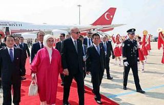 Cumhurbaşkanı Erdoğan Çin’de