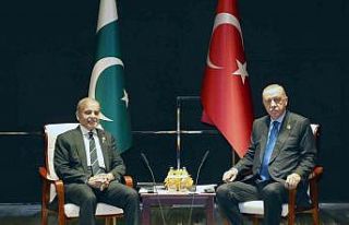 Cumhurbaşkanı Erdoğan, Pakistan Başbakanı Şerif...