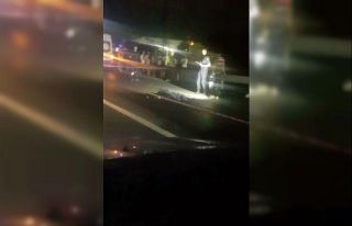 D-650’de korkunç kaza: SUV çarptı, üzerinden...