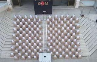 Denizli’de 3 bin litre kaçak alkol yakalandı