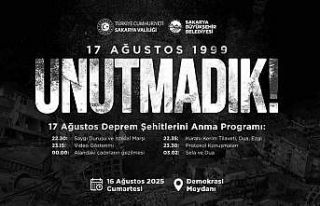 Depremin 26. yılı Demokrasi Meydanı’nda anılacak