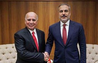 Dışişleri Bakanı Fidan, Iraklı mevkidaşı Hüseyin...