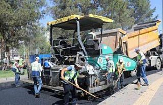 Diyarbakır’da kent merkezindeki yollar yenileniyor