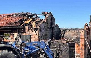 Domaniç’te hızar atölyesinde yangın