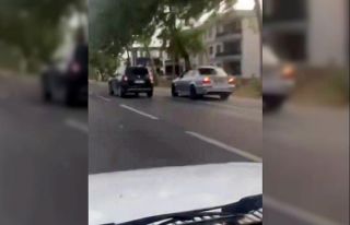 Düğün konvoyunda attığı makas pahalıya mal...