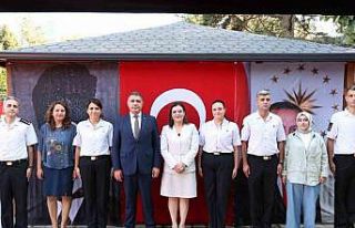 Düzce’de jandarmada terfi heyecanı