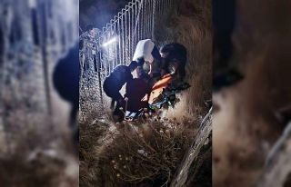 Elazığ’da istinat duvarından düşen kişi ağır...