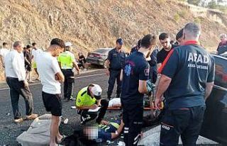 Elazığ’da otomobiller çarpıştı: 1’i ağır...