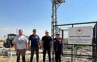 Emirdağ’da çiftçileri rahatlatacak sistem kuruldu