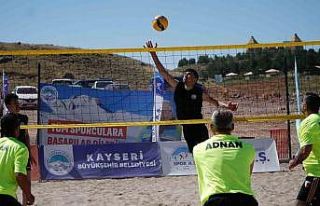 Erciyes’te ’En Havalı Voleybol Turnuvası’nda...