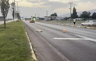 Erzincan-Erzurum kara yolunda duygulandıran görüntü