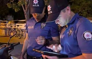 Erzincan polisinden motosiklet denetimi