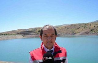 Erzincan’da Göyne Barajına 200 bin yavru sazan...