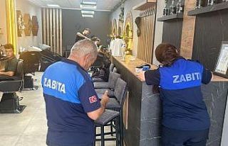 Erzincan’da kuaförler denetlendi