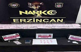 Erzincan’da uyuşturucu ticaretinden 2 kişi tutuklandı