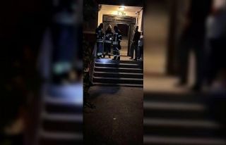 Erzurum’da yangın paniği