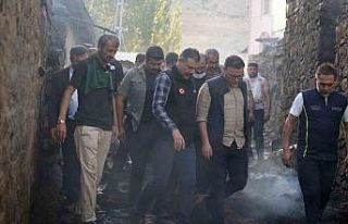 Erzurum’daki yangın kontrol altına alındı