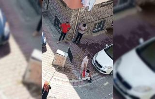Esenyurt’ta televizyon çalan şahsı kovaladı...