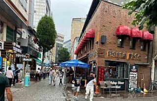 Eskişehir’de sağanak vatandaşlara zor anlar yaşattı