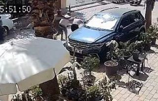 Esnafın anlaşmazlığı saç saça baş başa kavgaya...