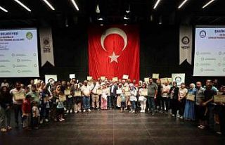 Evlilik okulunu tamamlayan 481 çift sertifikalarını...