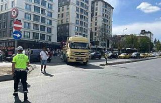 Eyüpsultan’da hafriyat kamyonu kadını ezdi