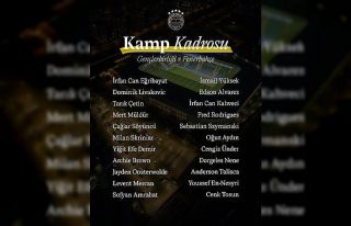 Fenerbahçe’nin Gençlerbirliği maç kadrosu belli...